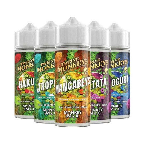 Twelve Monkeys E-liquid 100ml Shortfill