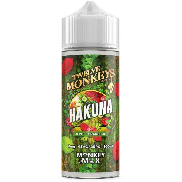 Twelve Monkeys E-liquid 100ml Shortfill - Image 4