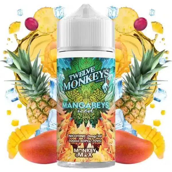 Twelve Monkeys Iced E-Liquid 100ml - Image 4