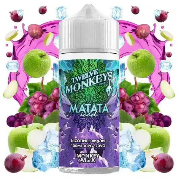 Twelve Monkeys Iced E-Liquid 100ml - Image 5