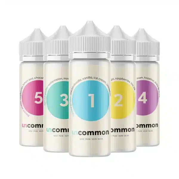 Uncommon E-liquid 100ml by Supergood x Grimm Green