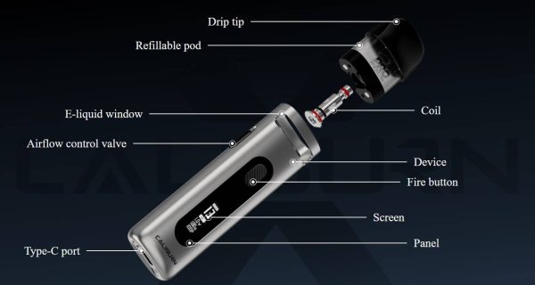 Uwell Caliburn X Pod Vape Kit - Image 11