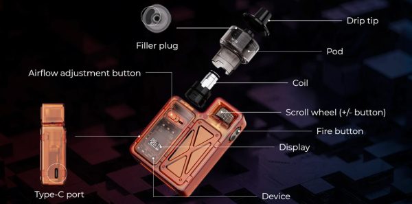 Uwell Crown M Pod Mod Kit - Image 9