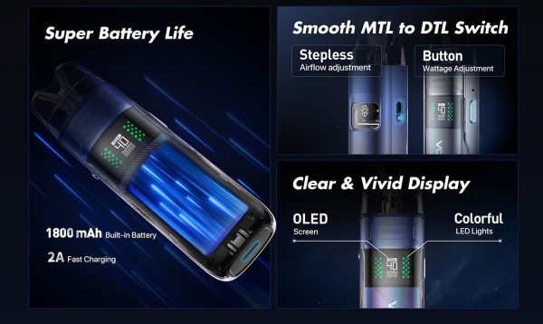 VOOPOO Argus E40 Pod Vape Kit - Image 11