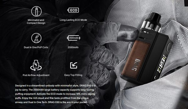 VOOPOO Drag E60 Pod Mod Kit - Image 16