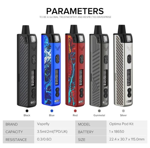 Vapefly Optima 80W Pod Mod Kit - Image 2
