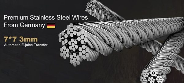Vapefly SS Wire for Brunhilde RTA 4pcs UK - Image 3