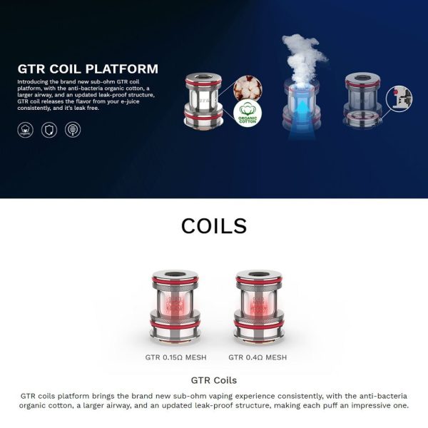 Vaporesso GTR Coil for FORZ 3pcs - Image 2