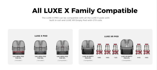 Vaporesso LUXE X PRO Pod Kit - Image 10