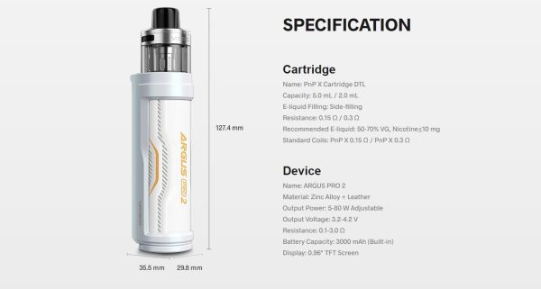 Voopoo Argus Pro 2 Pod Mod Kit - Image 13