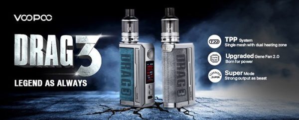 VOOPOO DRAG 3 177W TC Kit with TPP Tank - Image 4