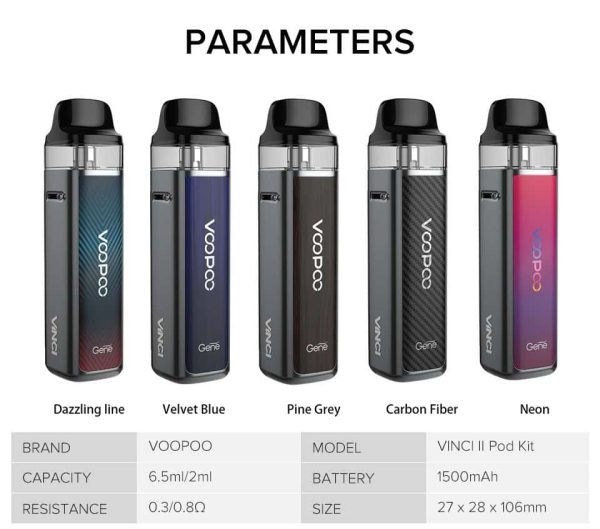 VOOPOO VINCI 2 Pod Kit UK - Image 2
