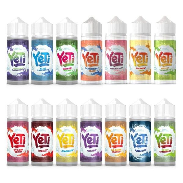 Yeti Ice Cold E-Liquid Range 100ml