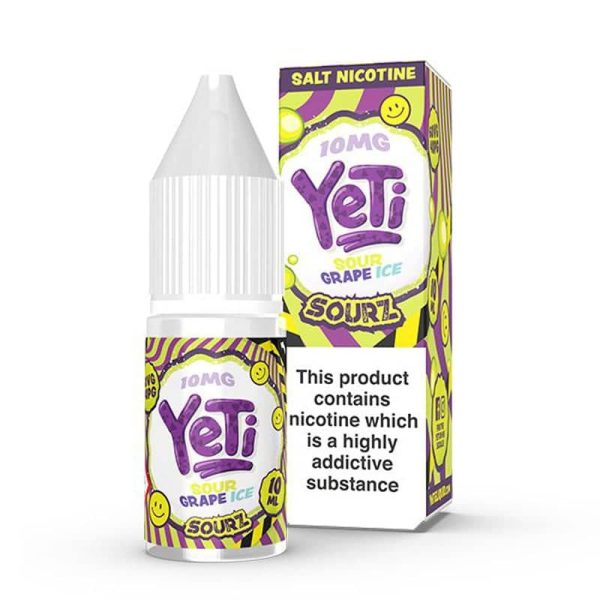 Yeti Sourz Nic Salts 10ml - Image 5