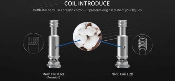 Smoant Battlestar Baby Coil 3pcs - Image 2