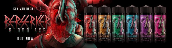 Berserker Blood Axe eLiquid Range 200ml - Image 8