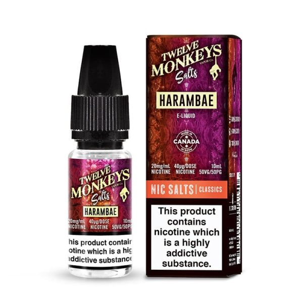 Twelve Monkeys Nicotine Salts UK - Image 2