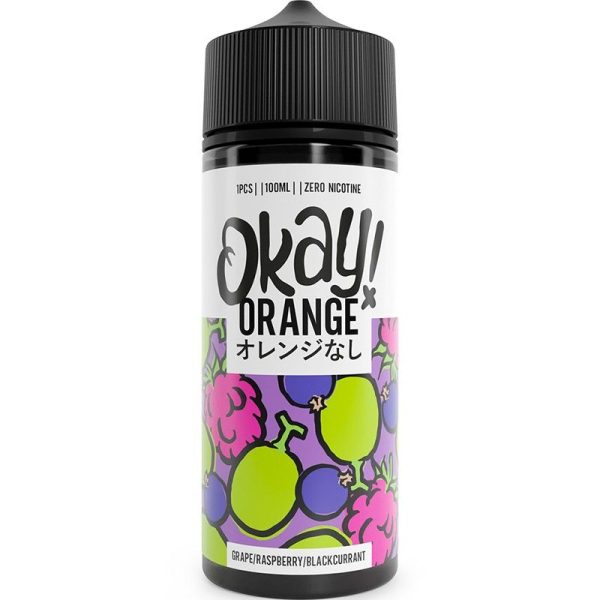 Okay! Orange E-Liquid Range 100ml - Image 2