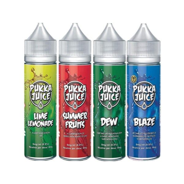 Pukka Juice eLiquid Range