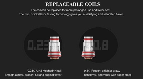 Uwell Aeglos Pod Kit Coils 4pcs - Image 3