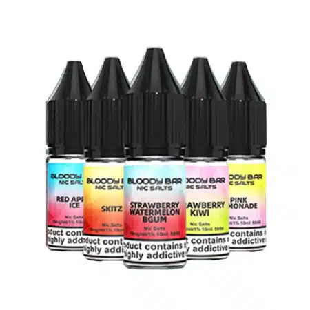 Bloody Bar Nic Salts Group Image