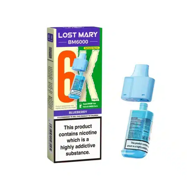 Lost Mary BM6000 Refill Pods Blueberry