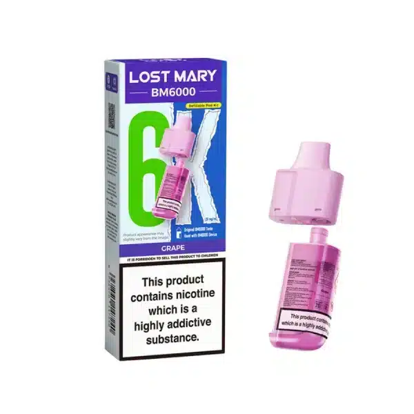 Lost Mary BM6000 Refill Pods Grape