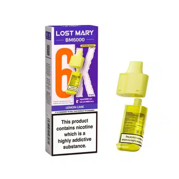 Lost Mary BM6000 Refill Pods Lemon Lime