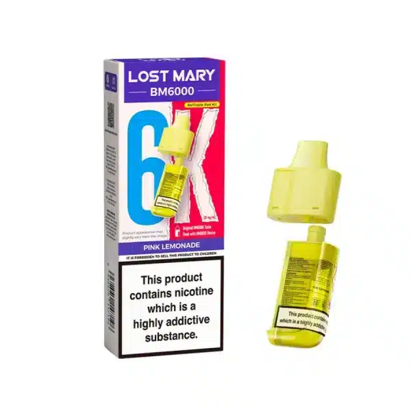 Lost Mary BM6000 Refill Pods Pink Lemonade