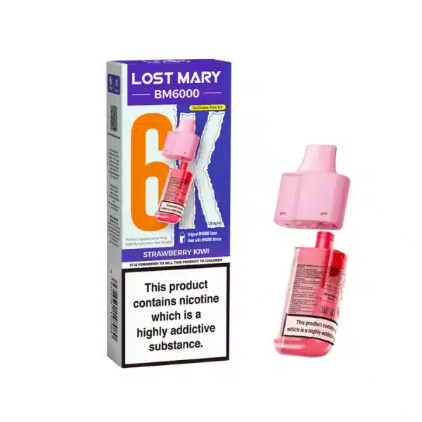 Lost Mary BM6000 Refill Pods Strawberry Kiwi