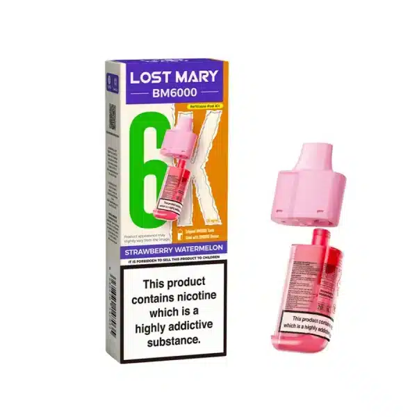Lost Mary BM6000 Refill Pods Strawberry Watermelon