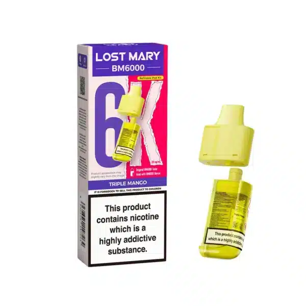 Lost Mary BM6000 Refill Pods Triple Mango