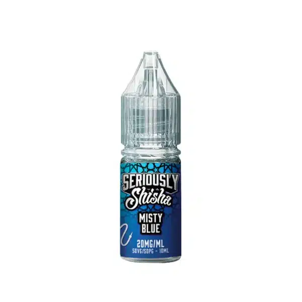 Seriously Shisha Nic Salts by Doozy Vape Co Misty Blue