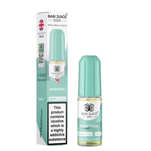 Bar Juice 5000 Nic Salt E-liquid Menthol