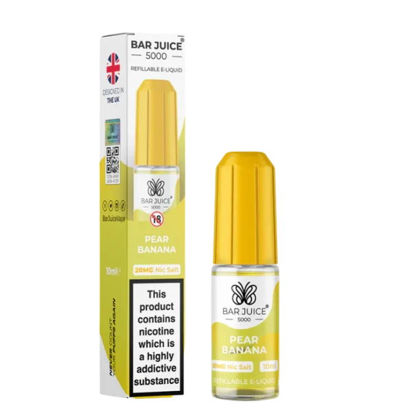 Bar Juice 5000 Nic Salt E-liquid Pear Banana