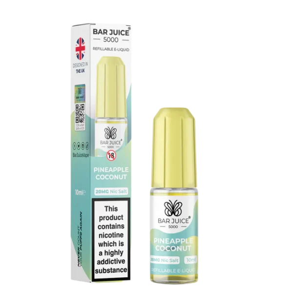 Bar Juice 5000 Nic Salt E-liquid Pineapple Coconut