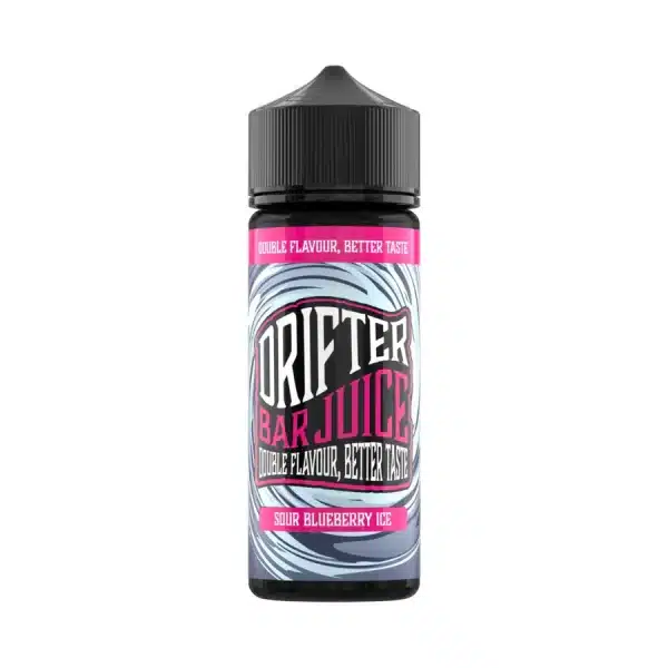 Drifter Bar Juice E-liquid 100ml Shortfill Sour Blueberry Ice