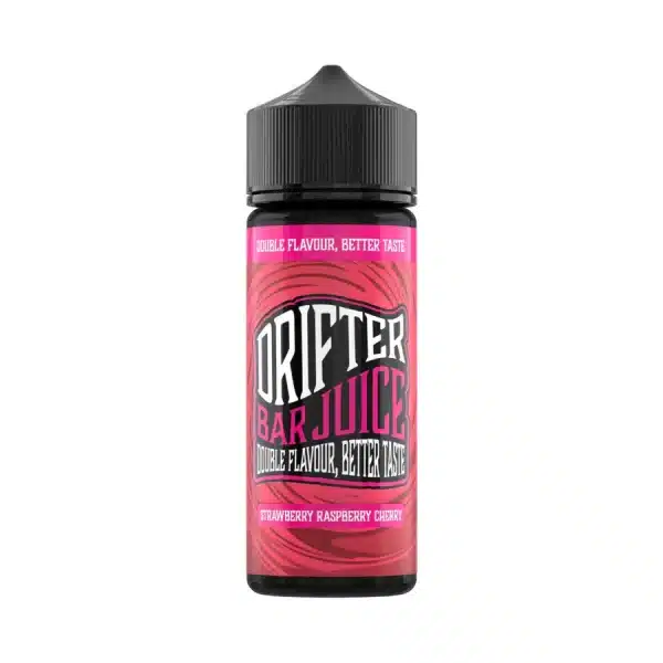 Drifter Bar Juice E-liquid 100ml Shortfill Strawberry Raspberry Cherry