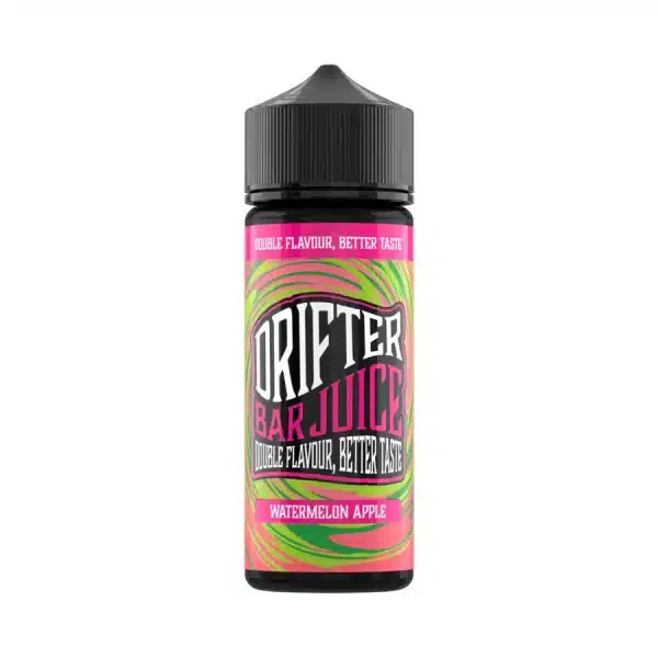 Drifter Bar Juice E-liquid 100ml Shortfill Watermelon Apple