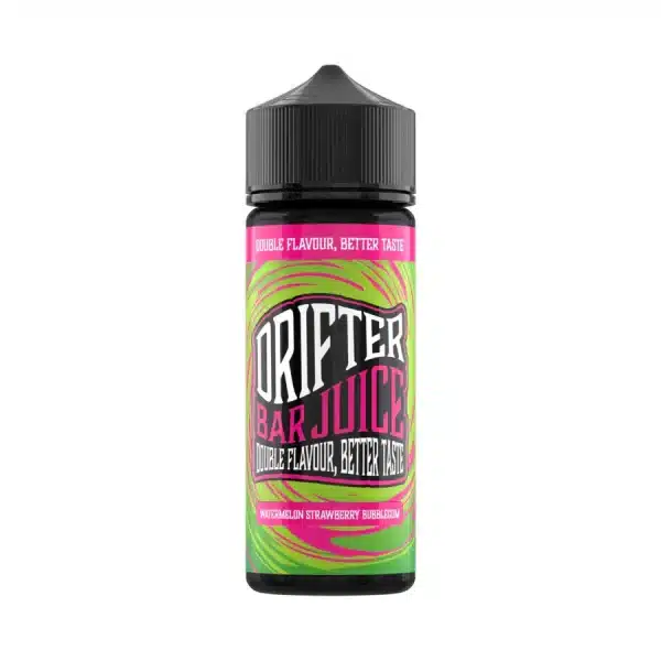 Drifter Bar Juice E-liquid 100ml Shortfill Watermelon Strawberry Bubblegum