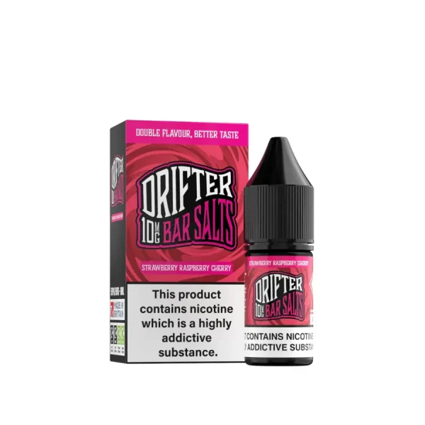 Drifter Bar Salts Nic Salt 10ml Strawberry Raspberry Cherry
