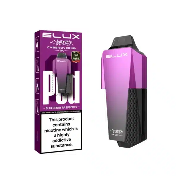 Elux Cyberover 6K Refill Pods Blueberry Raspberry