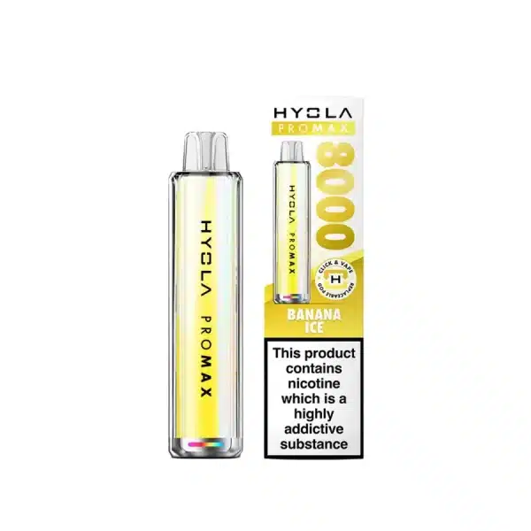 Hyola Pro Max 8000 Vape Kit Banana Ice