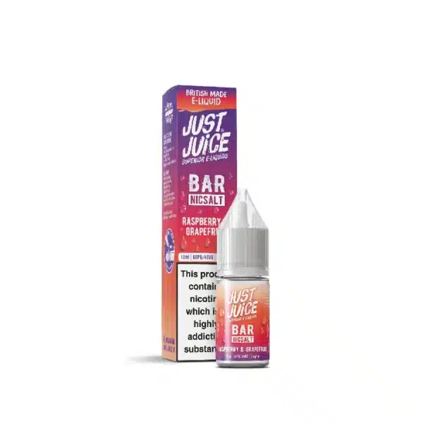 Just Juice Bar Nic Salts 10ml Raspberry & Grapefruit