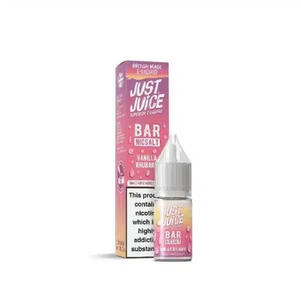 Just Juice Bar Nic Salts 10ml Vanilla Rhubarb