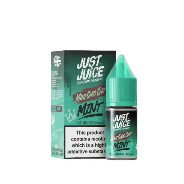 Just Juice Mint 10ml Nic Salt Mint Choc Chip