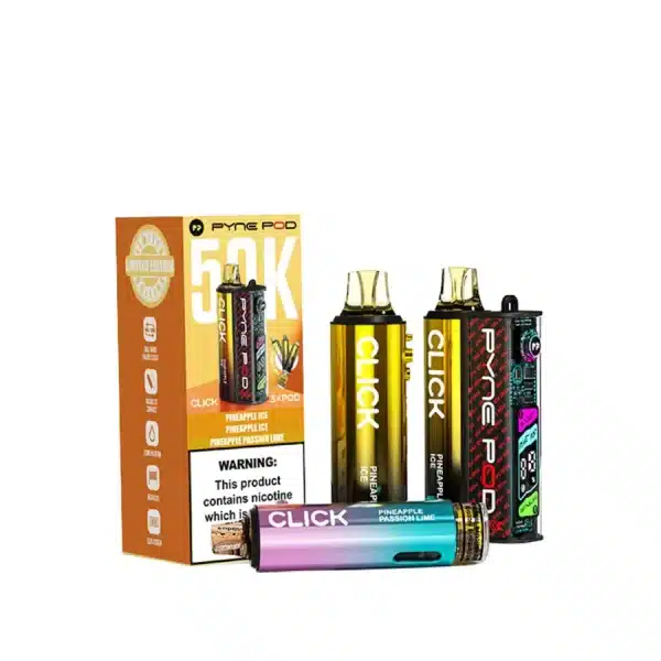 Pyne Pod Click 50K Vape Kit Pineapple Edition