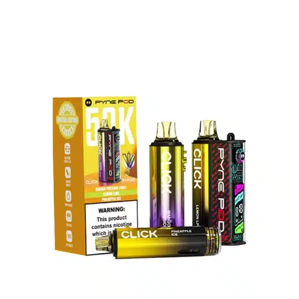 Pyne Pod Click 50K Vape Kit Yellow Edition