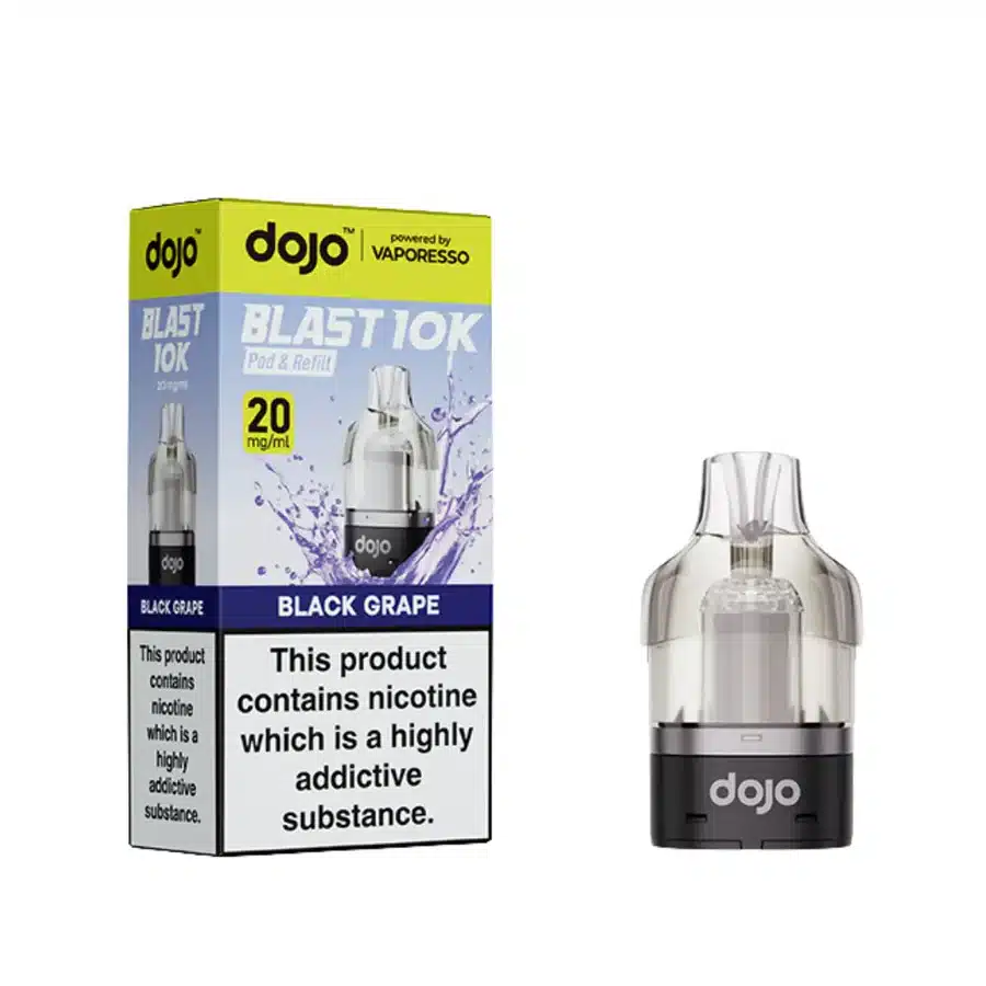 Vaporesso Dojo Blast 10K Prefilled Pods Black Grape