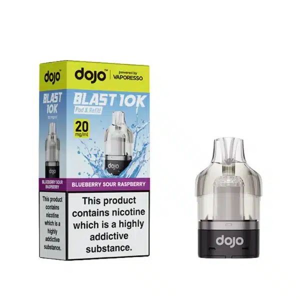 Vaporesso Dojo Blast 10K Prefilled Pods Blueberry Sour Raspberry